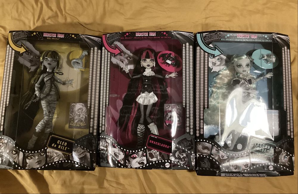Ляльки монстер хай Ріл драма Reel drama