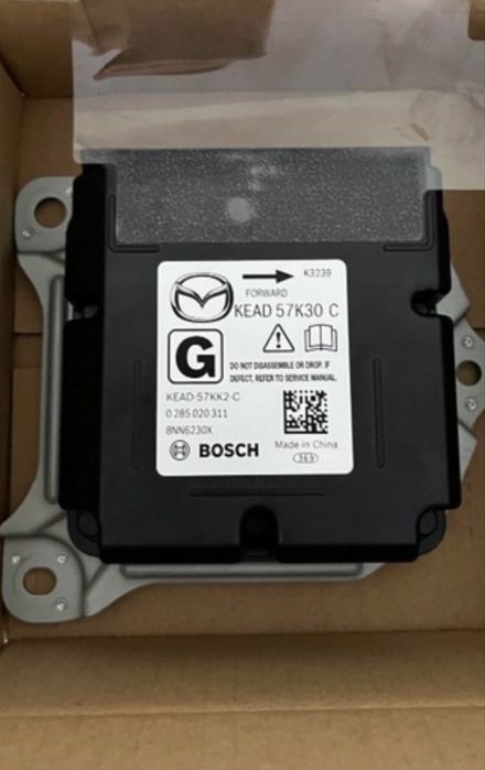 Reset crash SRS Mazda