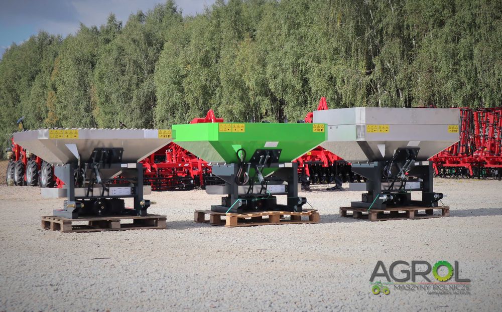 Rozsiewacz nawozu RS 600 l Langren kwasówka nierdzewka Strumyk Za-m