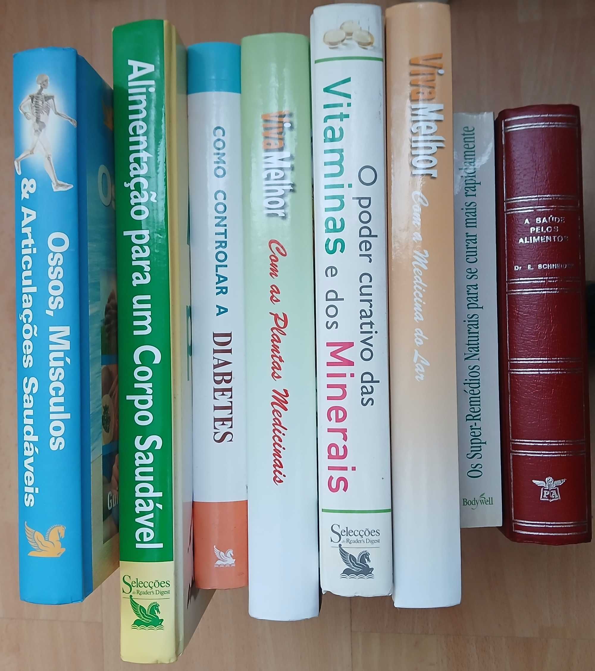 Lote Livros Saúde e Bem Estar