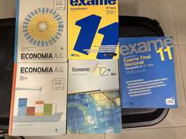 Livros Economia e Geografia 10° 11° e 12°