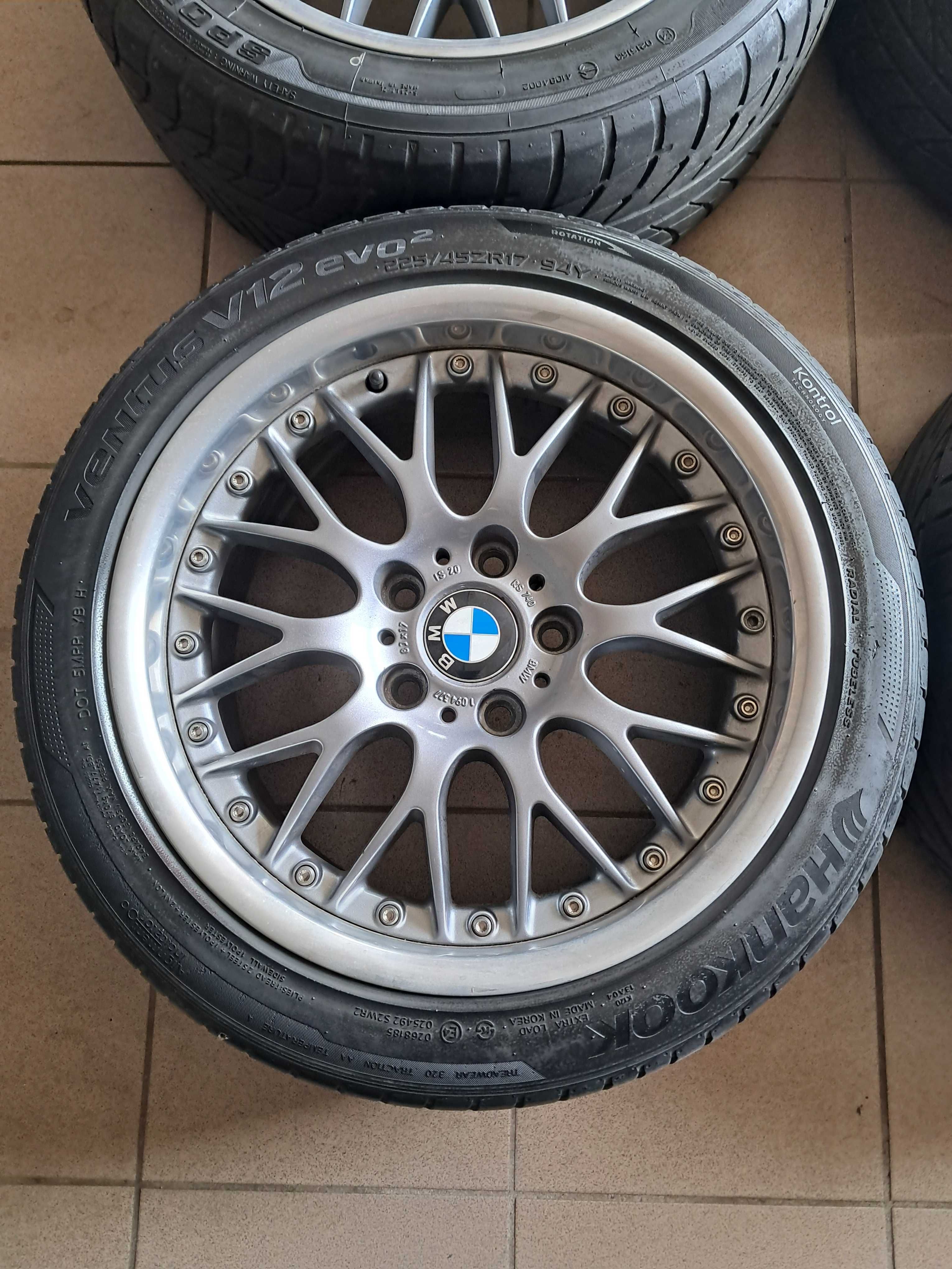 Bbs rs 740 bmw alufelgi 17 , opony 225