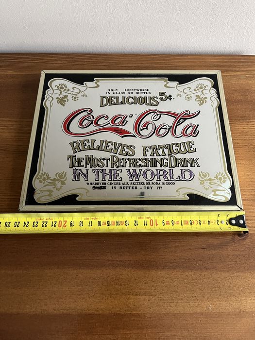 Sprzedam stare lustro CocaCola vintage