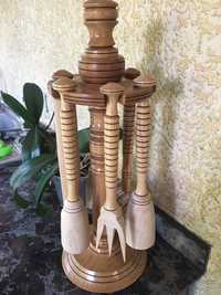 Кухонный набор из дерева Ручная работа