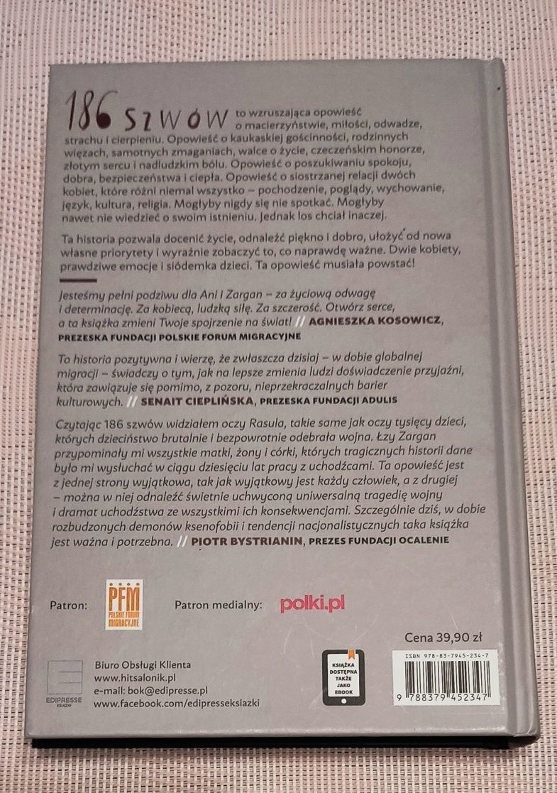 186 szwów z Czeczeni do Polski Droga matki