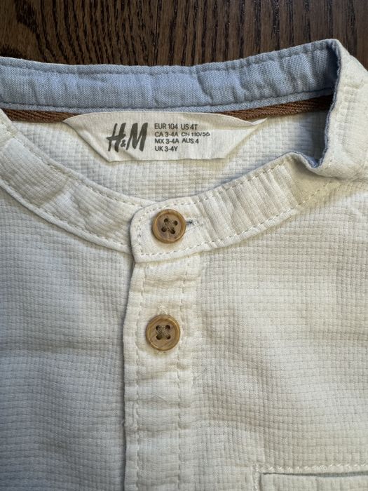 Сорочка h&m для хлопчика 104р
