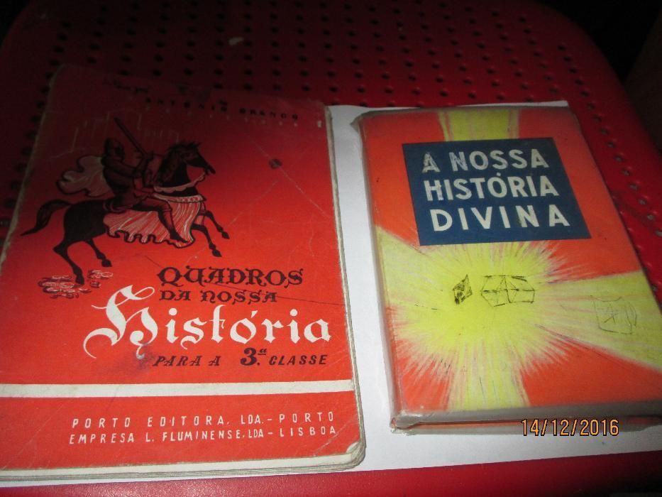 8 livros escolares escolares anos 60