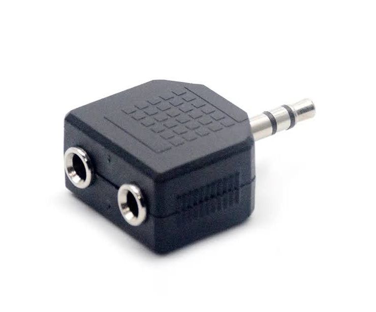 Adapter Spliter Rozdzielacz Jack 3.5mm 2 x Jack żeński