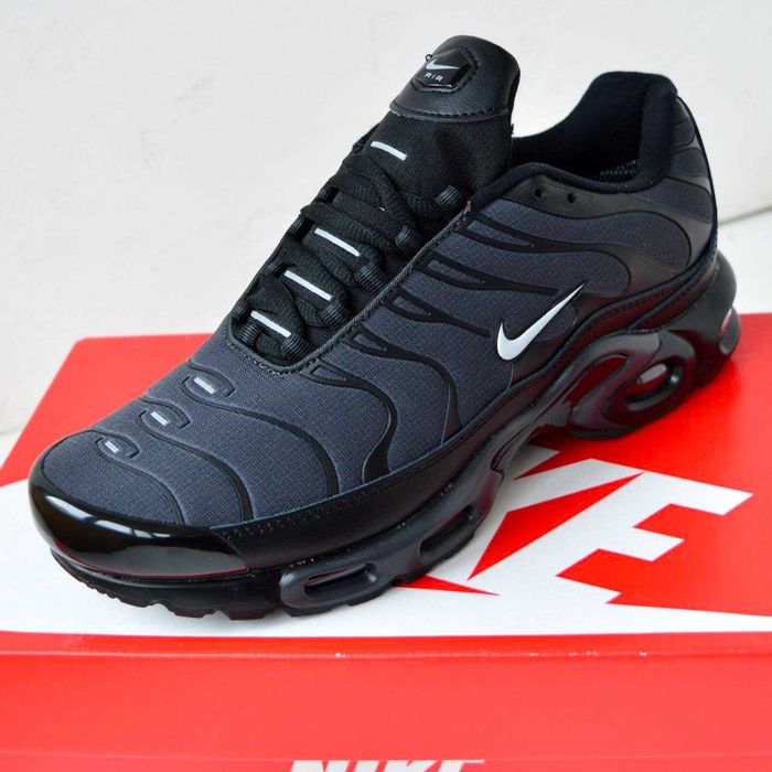 Кросівки Nike Air Max Plus TN Waterproof Gray Black термо 41 - 45