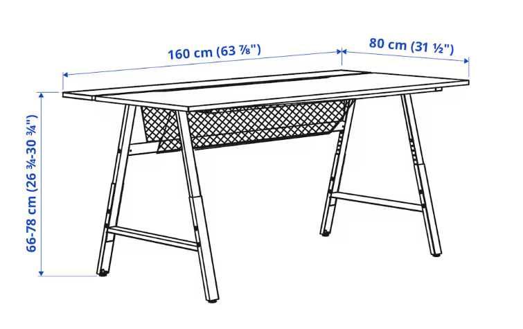 |NOVO| Secretária p/gaming - IKEA UTESPELARE