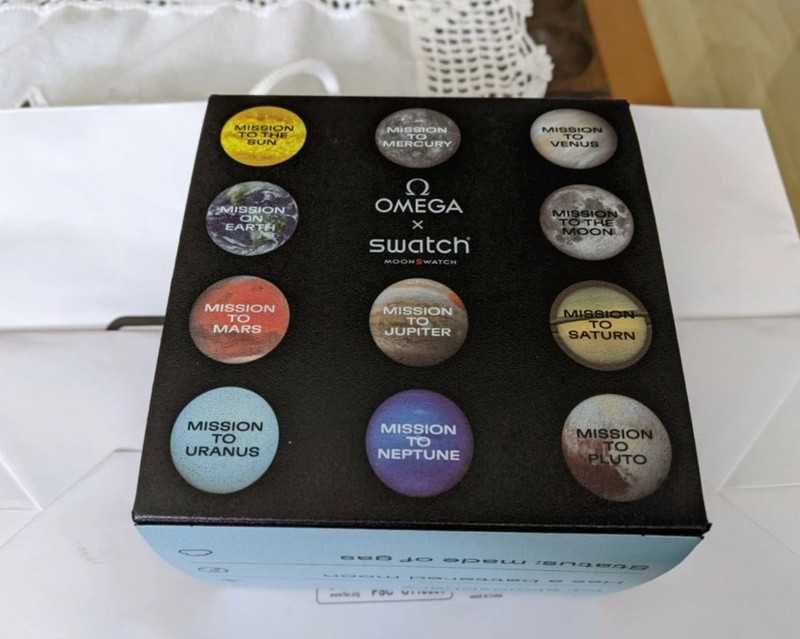 Swatch x Omega Bioceramic Moonswatch Mission to Uranus