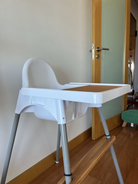 Cadeira Refeição Branca | Happy Bear
