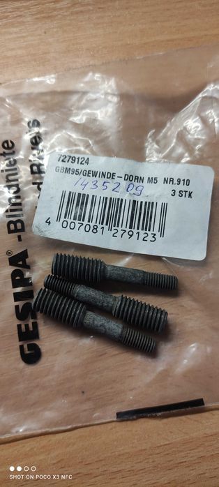 Різьбовой шток для заклепочника GESIPA GBM95 Art. 1435209, 1435211