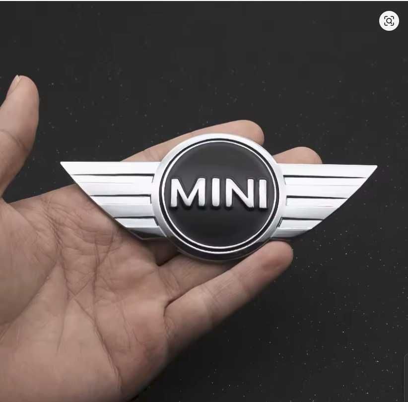 logo emblema mini traseira