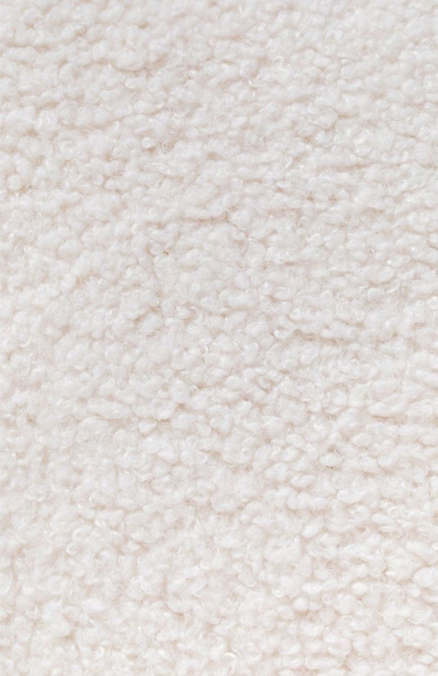 Banco NOVO baú em chenille branco SKLUM