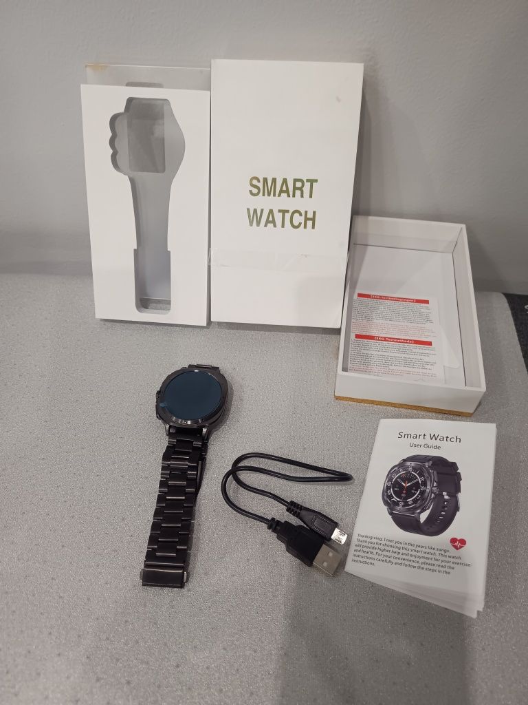 Inteligentny zegarek Bluetooth Połączenie Ciało EKG Monitor zdrowia