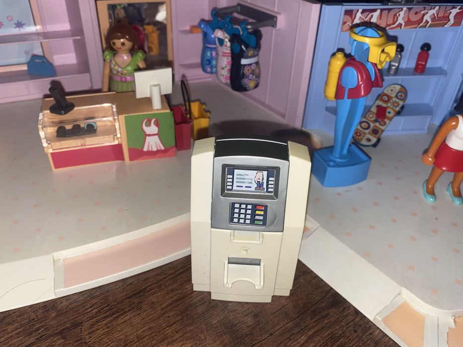 Playmobil, shopping center