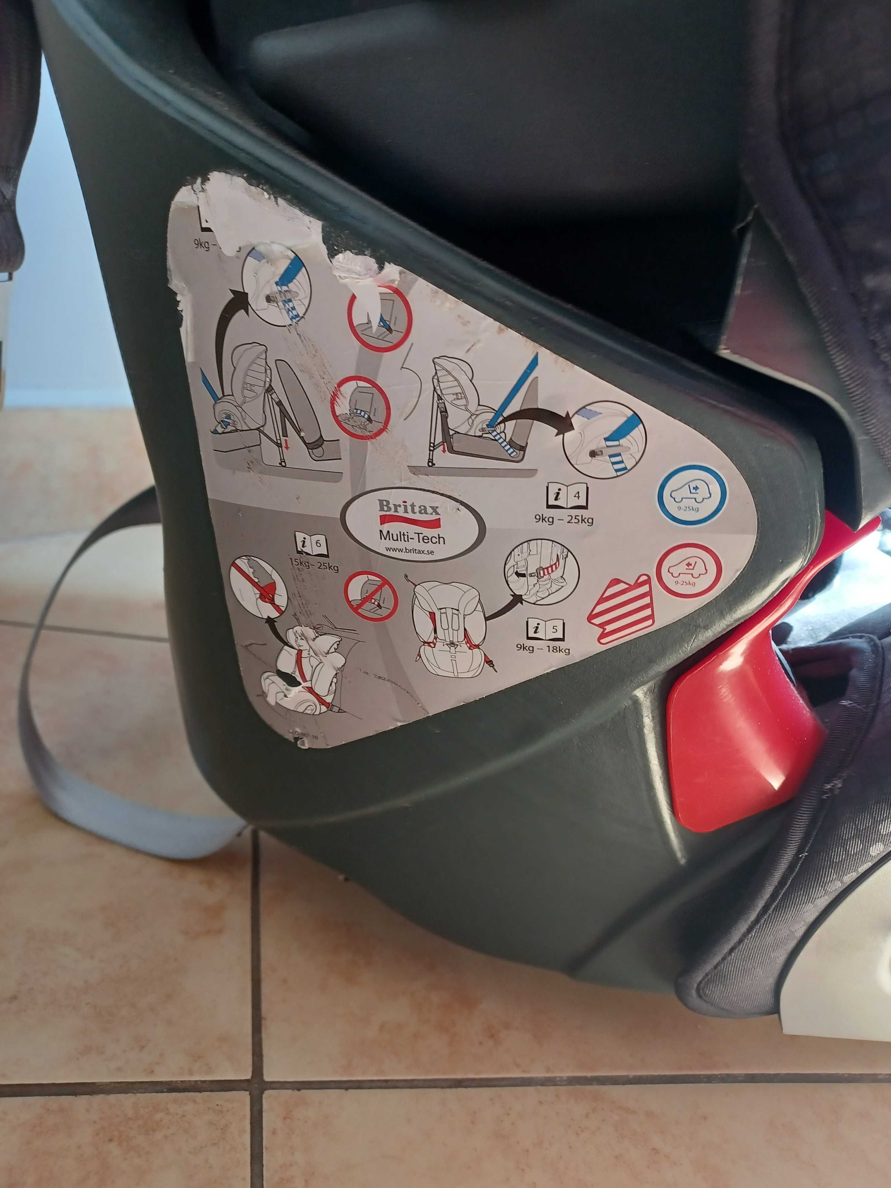 Fotelik britax dla dziecka super stan