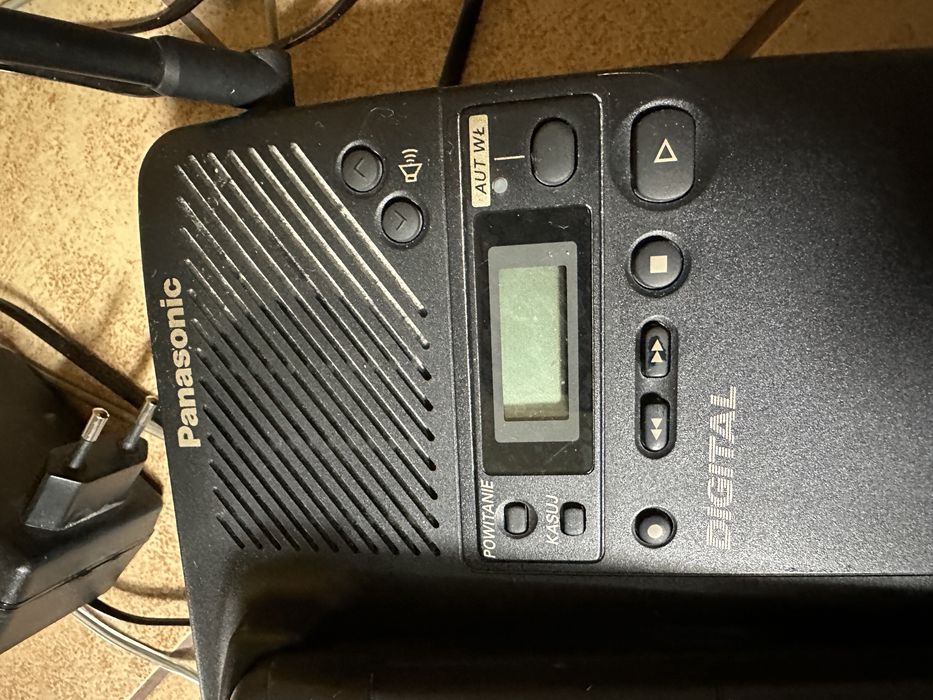Telefon panasonic z nagrywarka