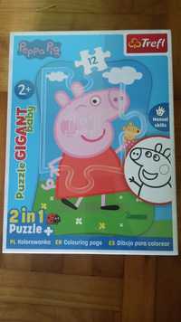 Puzzle gigant świnka Peppa