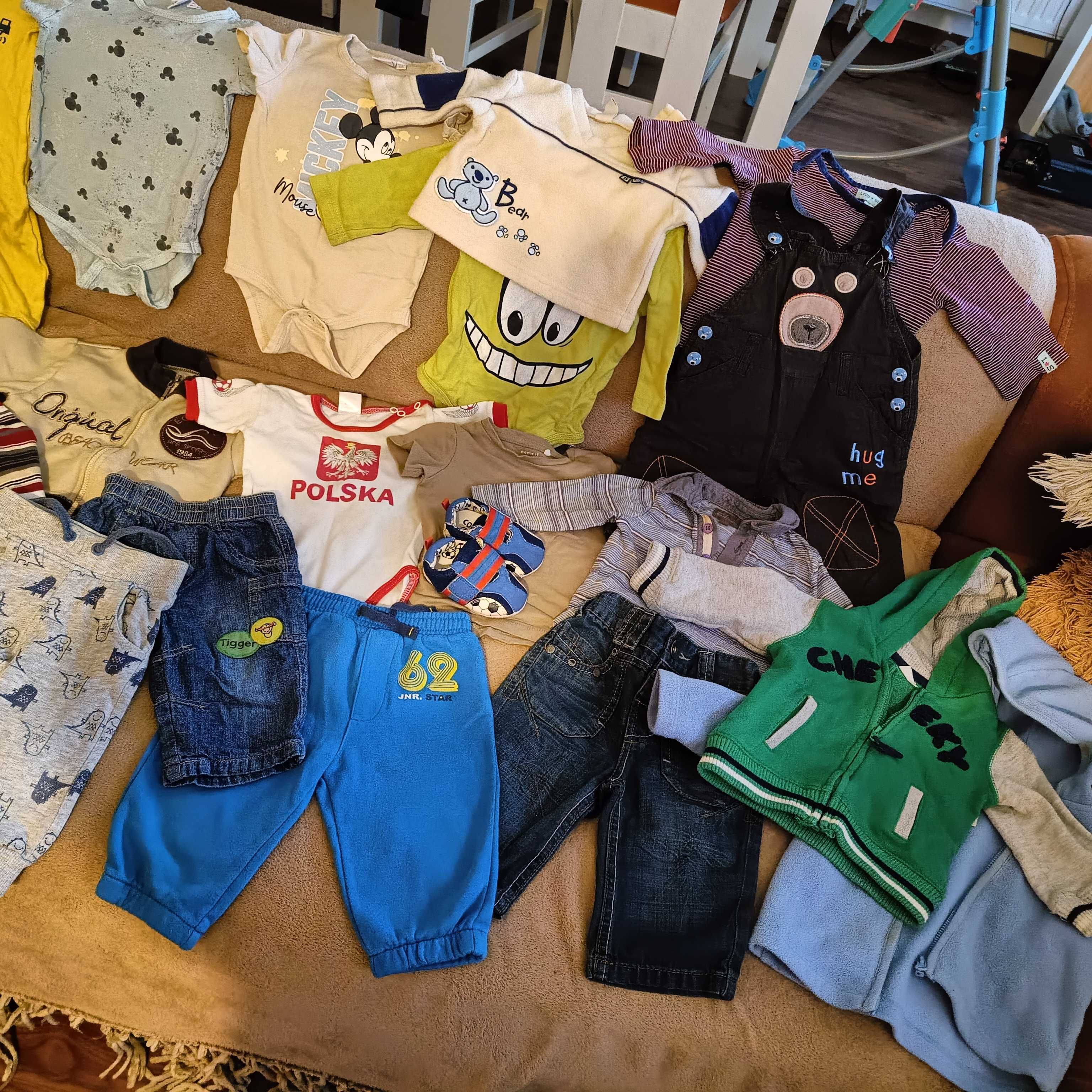 Sprzedam ubranka dla chłopca 68