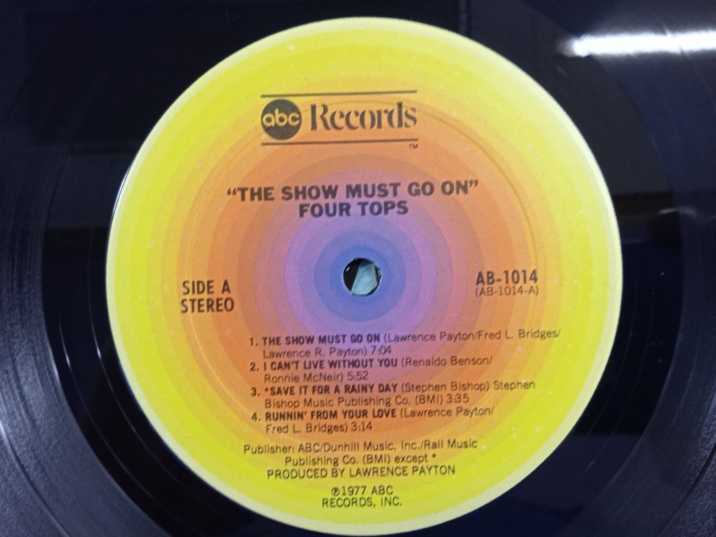 Four Tops - The Show Must Go On winyl