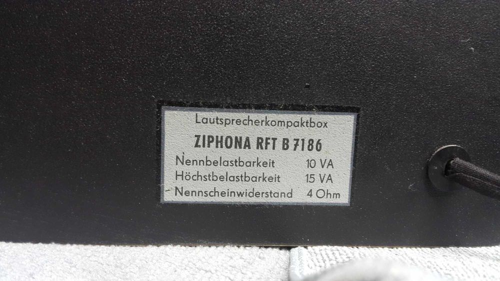 Kolumny RFT , szerokopasmowe głośniki