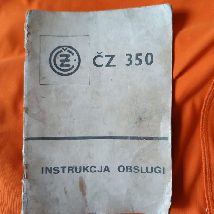 Instrukcja obsługi motocykla CZ 350