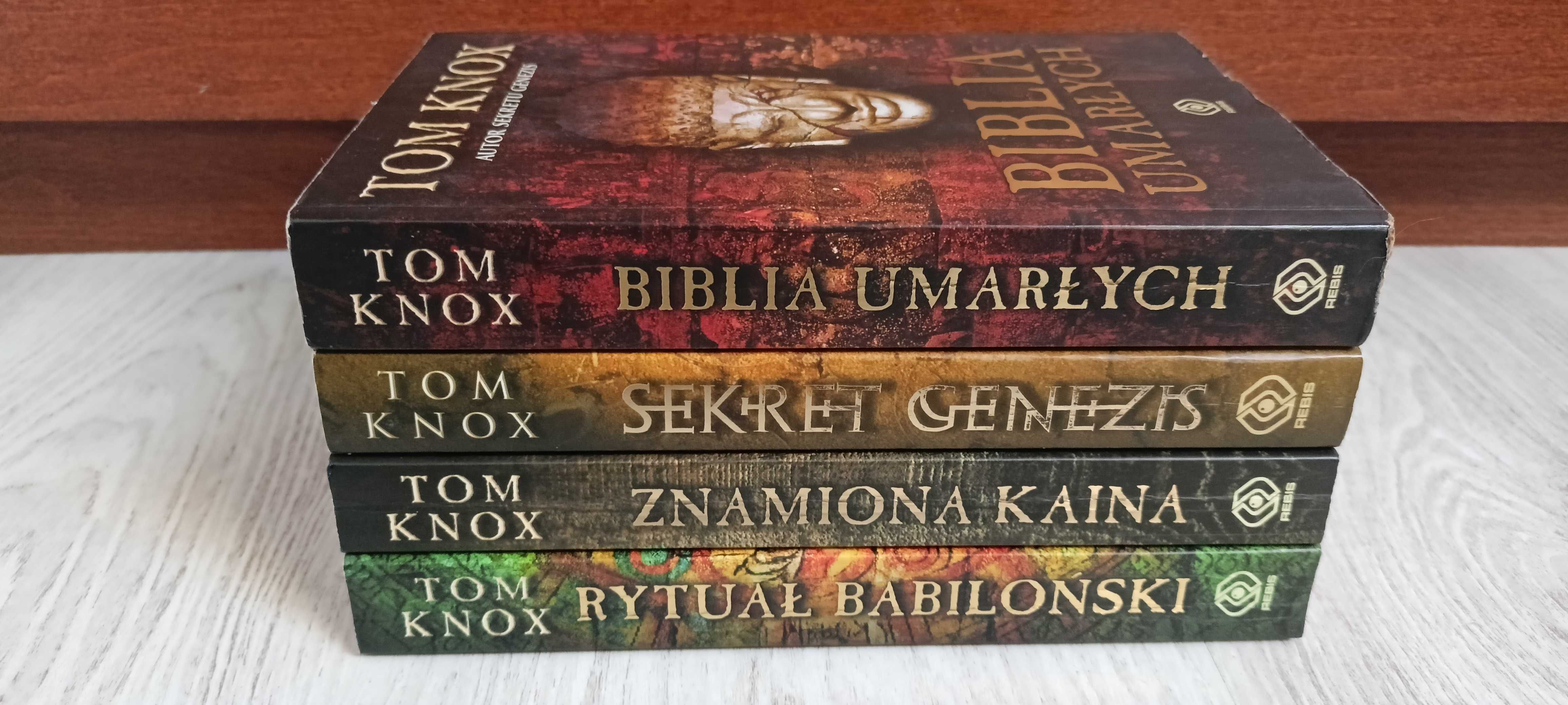 4 Knox Rytuał babiloński Biblia umarłych Znamiona Kaina Sekret Genezis