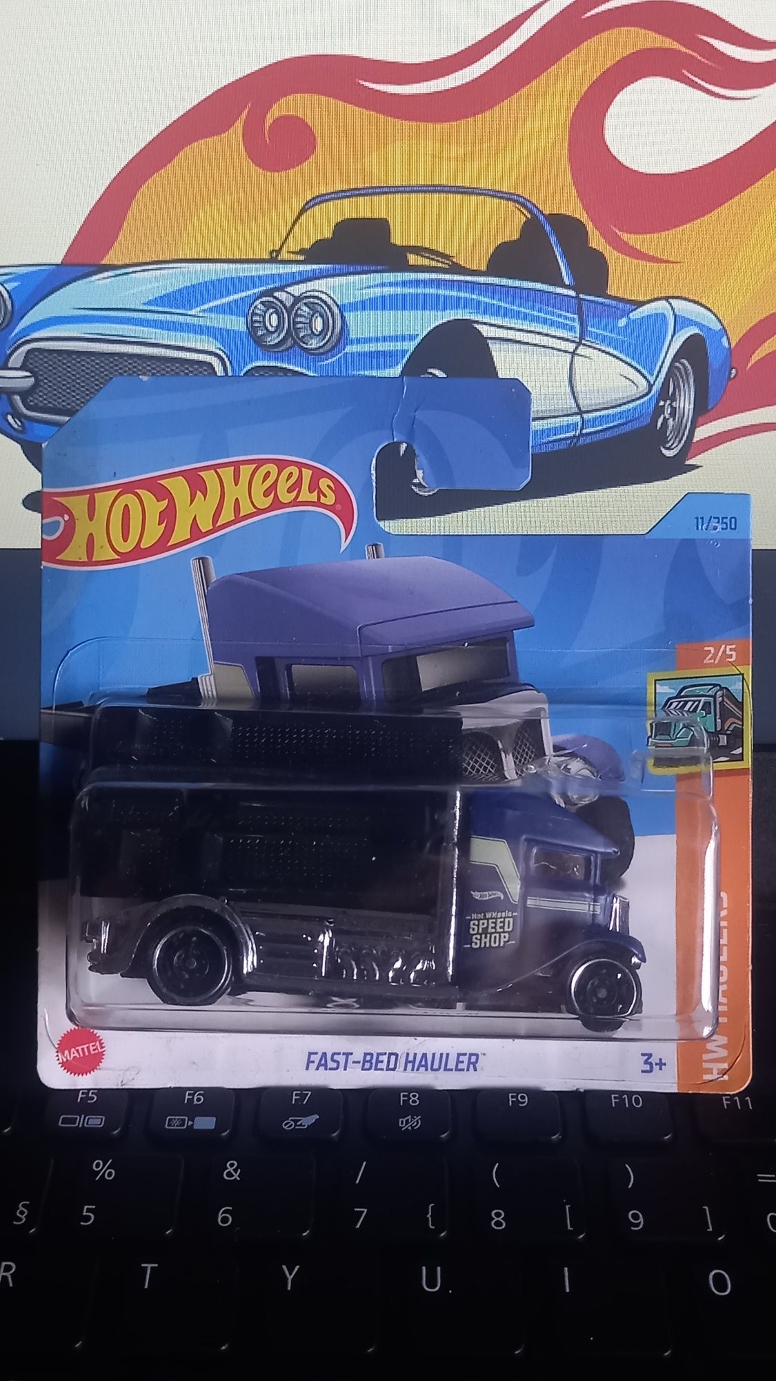 Hot wheels fast bed hauler