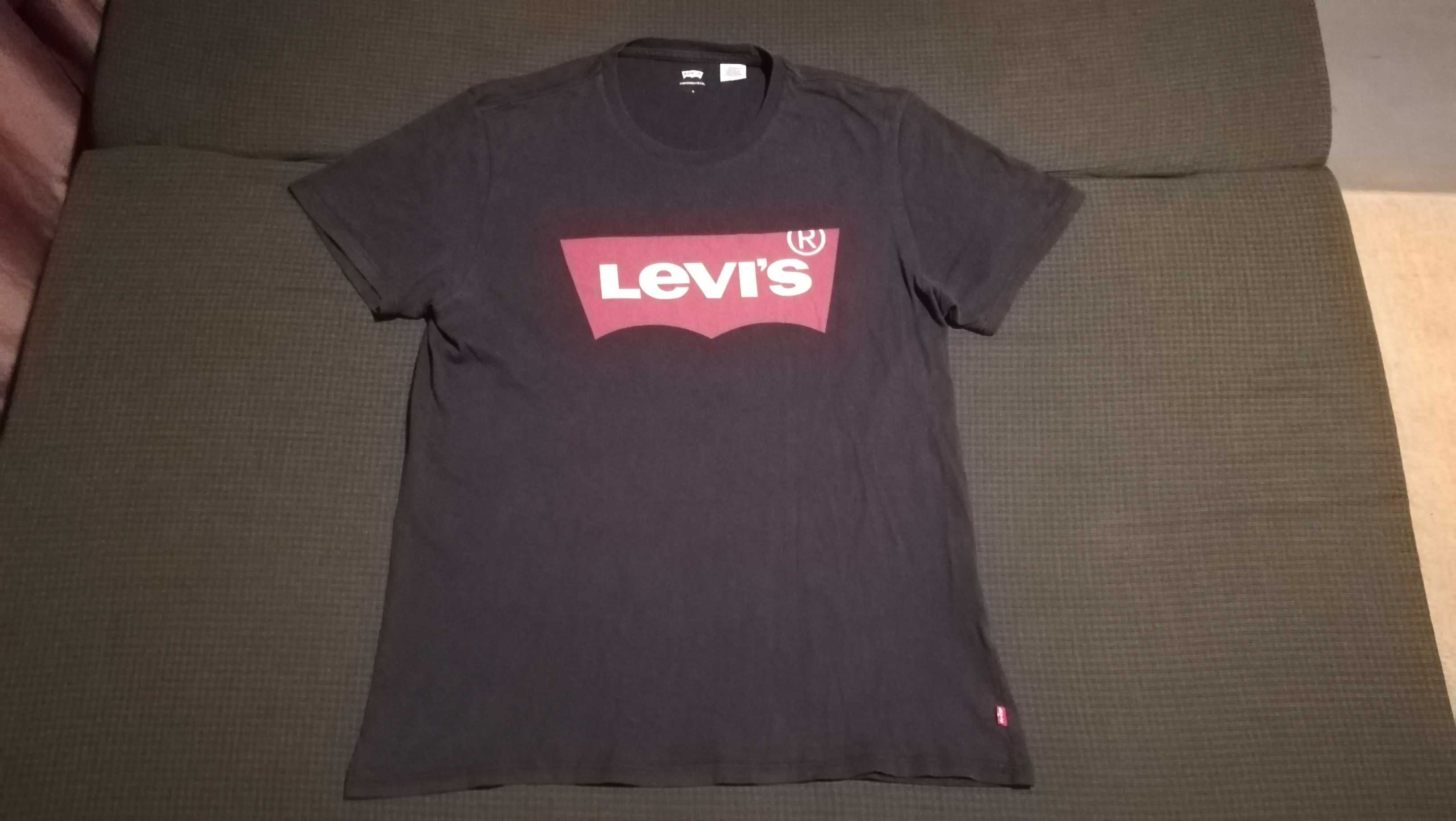 koszulka levi's czarna ladny stan duzo zdjec