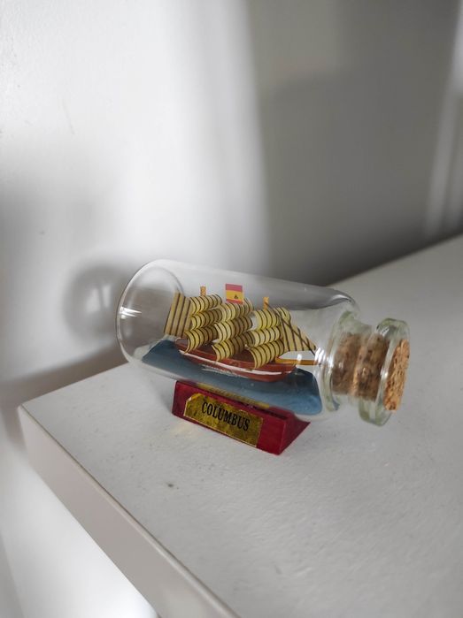 Mini statek w butelce