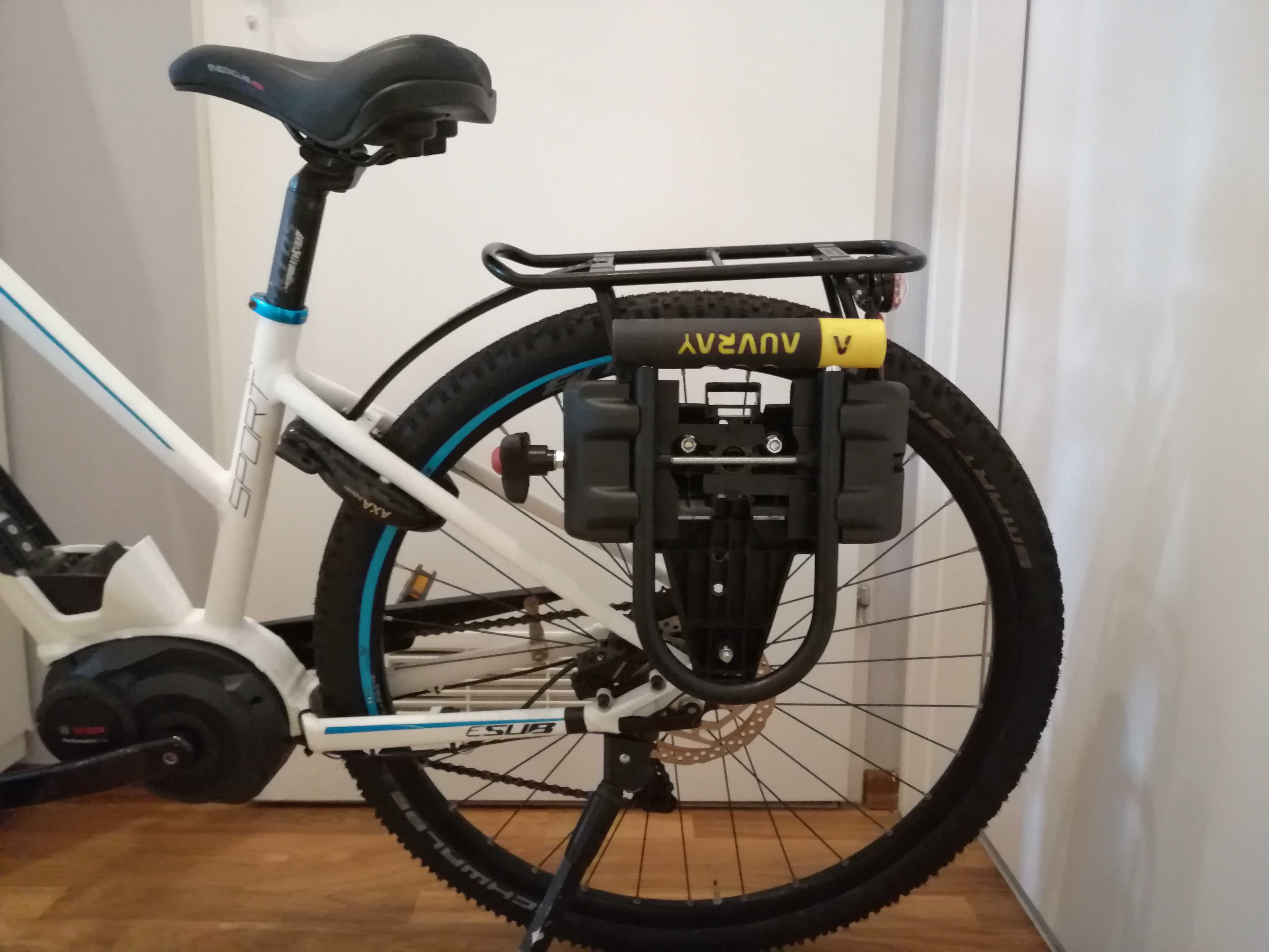 Solidny uchwyt na blokadę u-lock  rowerowy e-bike rower