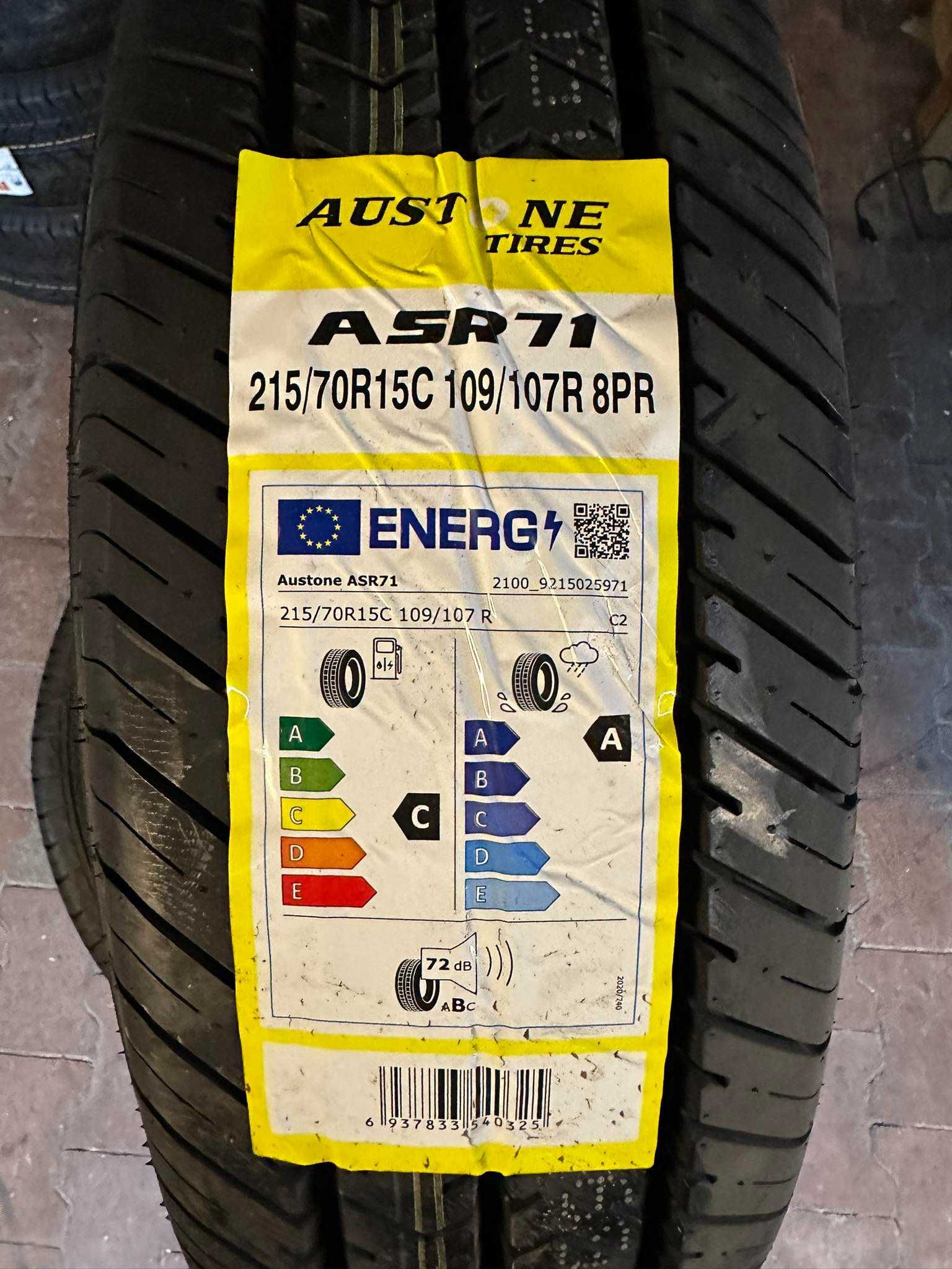 NOWE opony letnie 215/70R15C Austone ASR71 dostawcze WYSYŁKA