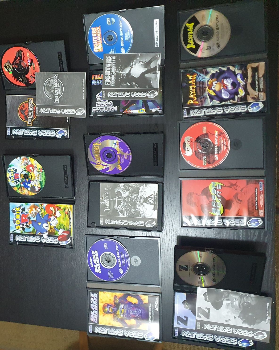Jogos Sega Saturn - Lote