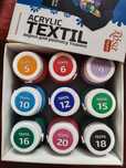 Фарба textil, акрил для розпису тканини