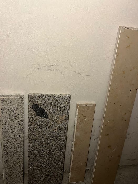 Parapety kamienne z demontażu różne wymiary