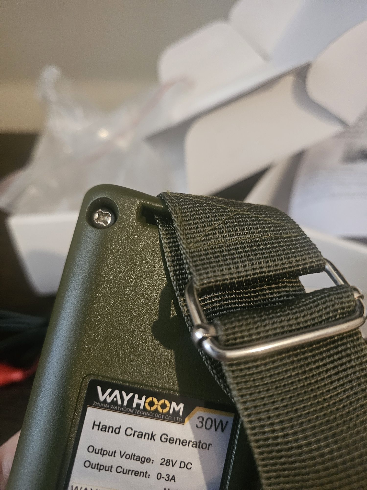 Генератор ручной 30W