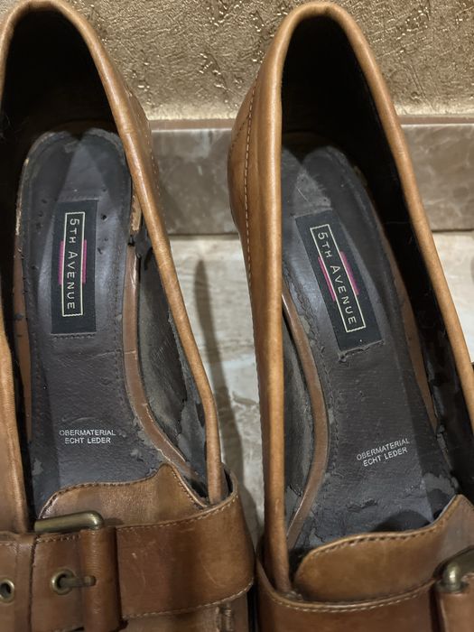 Туфлі коричневі  40 розмір