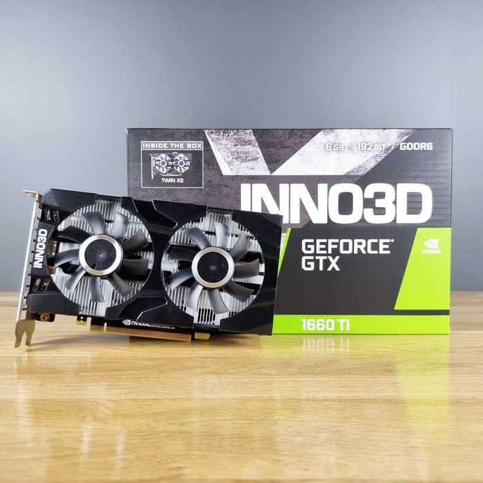 Видеокарта Inno3D GeForce GTX 1660 Ti Twin X2 6144MB