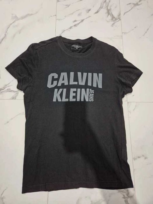 Czarna koszulka męska Calvin Klein Jeans
