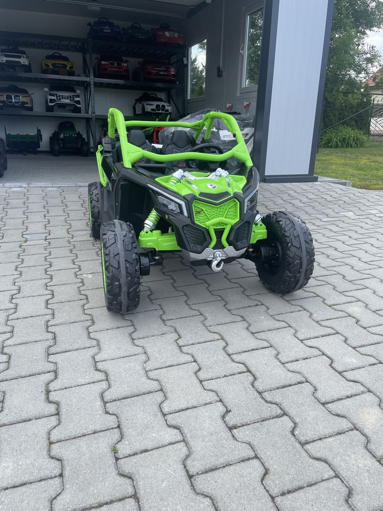 Auto Na Akumulator Buggy Can-am RS DK-CA0014X200 Watt 24 V Zielone