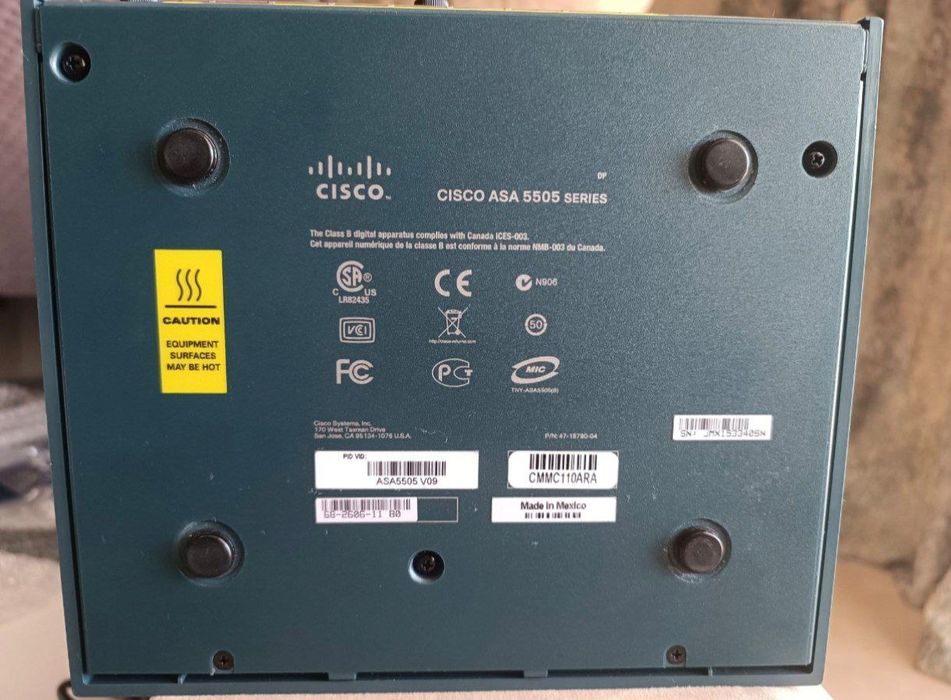 Продам Cisco ASA 5505 v09 + SSC-5 + блок питания