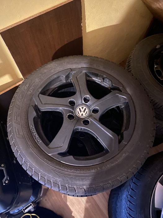 Alufelgi VW Portal 16 5x112 + nowe opony zimowe 205/55