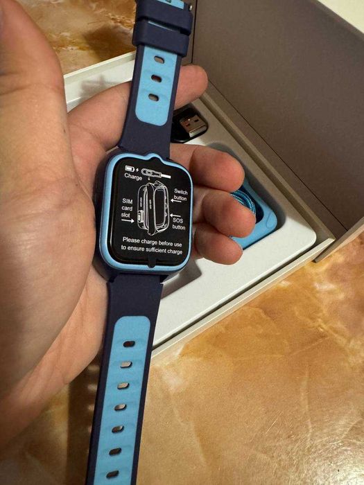 Дитячий годинник Blackview Z30 Blue з GPS