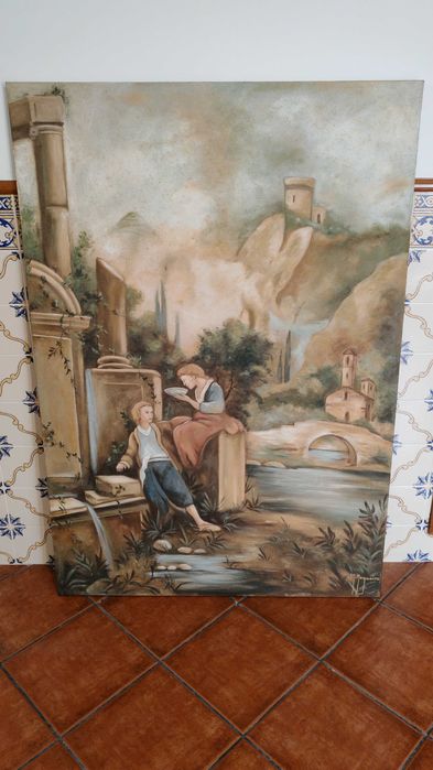 Quadro em tela como novo