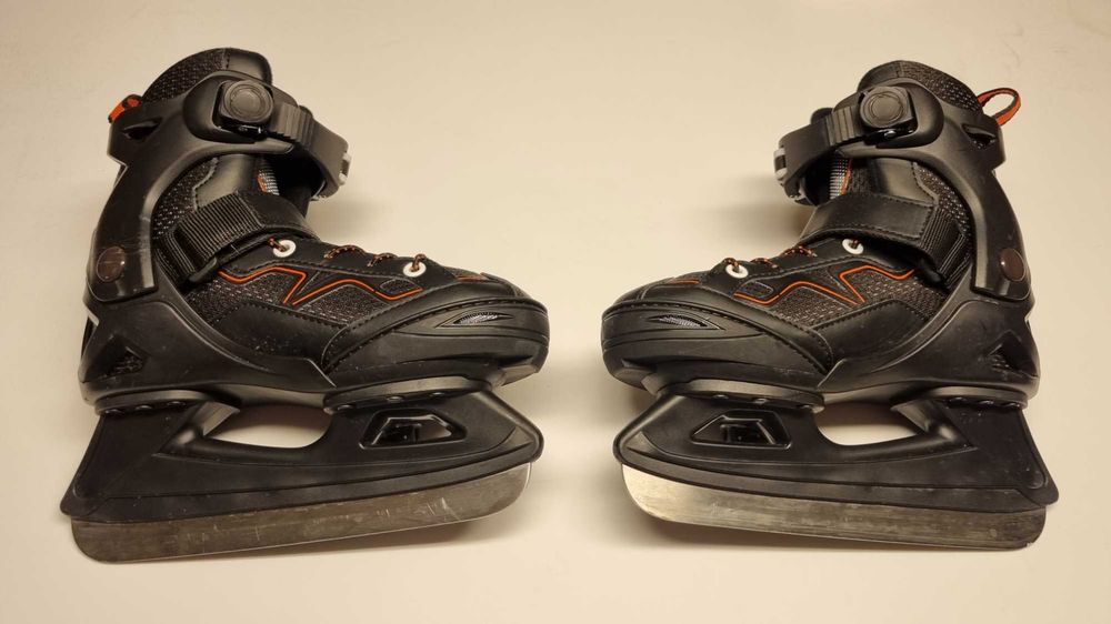 Łyżwy chłopięce - regulowane 29 do 32 - jak nowe, OXELO