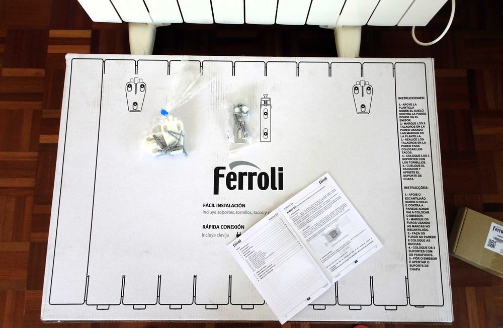 Emissor térmico - Aquecedor - Ferroli com Garantia
