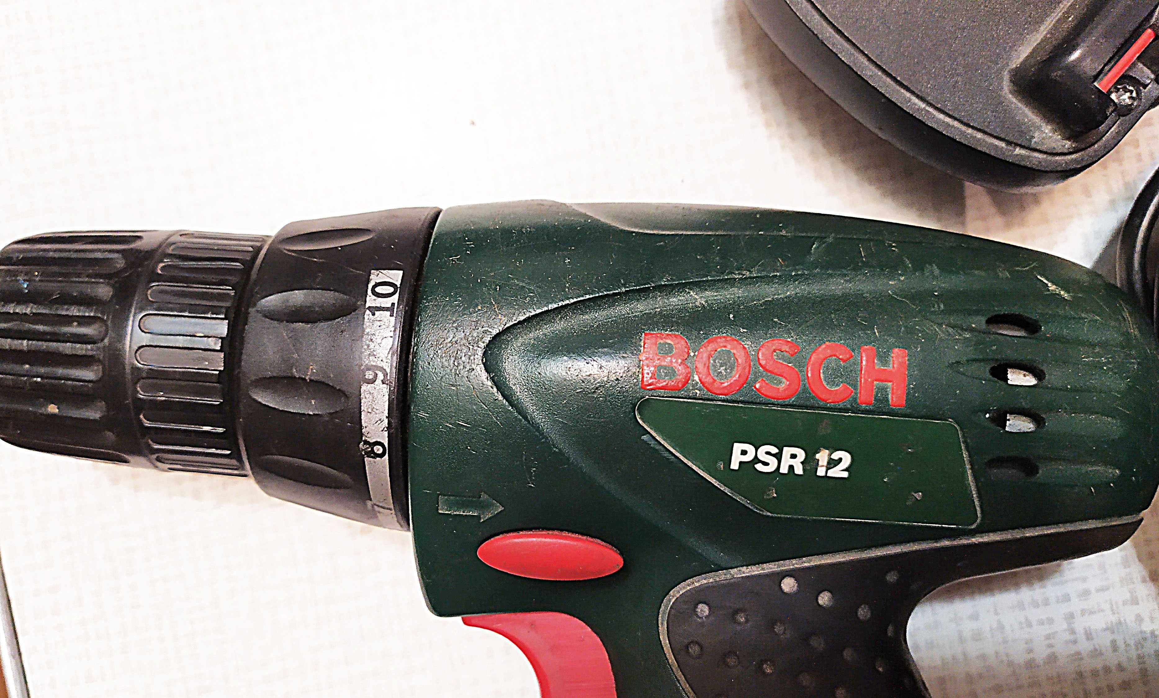 Аккумуляторная дрель-шуруповерт Bosch PSR 12 (БУ)