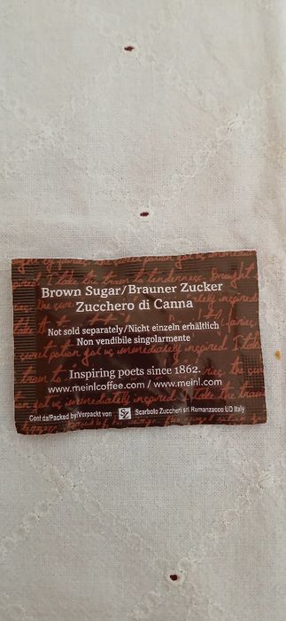 Pacote de açúcar Julius Meini